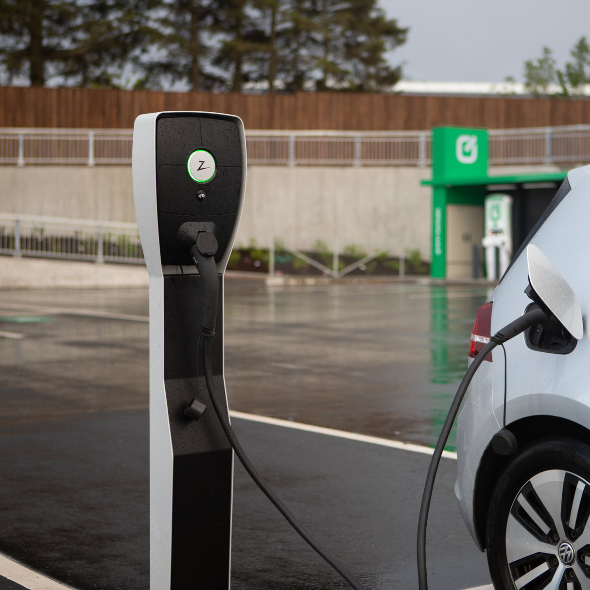 Zaptec Column Premium Single, Grey