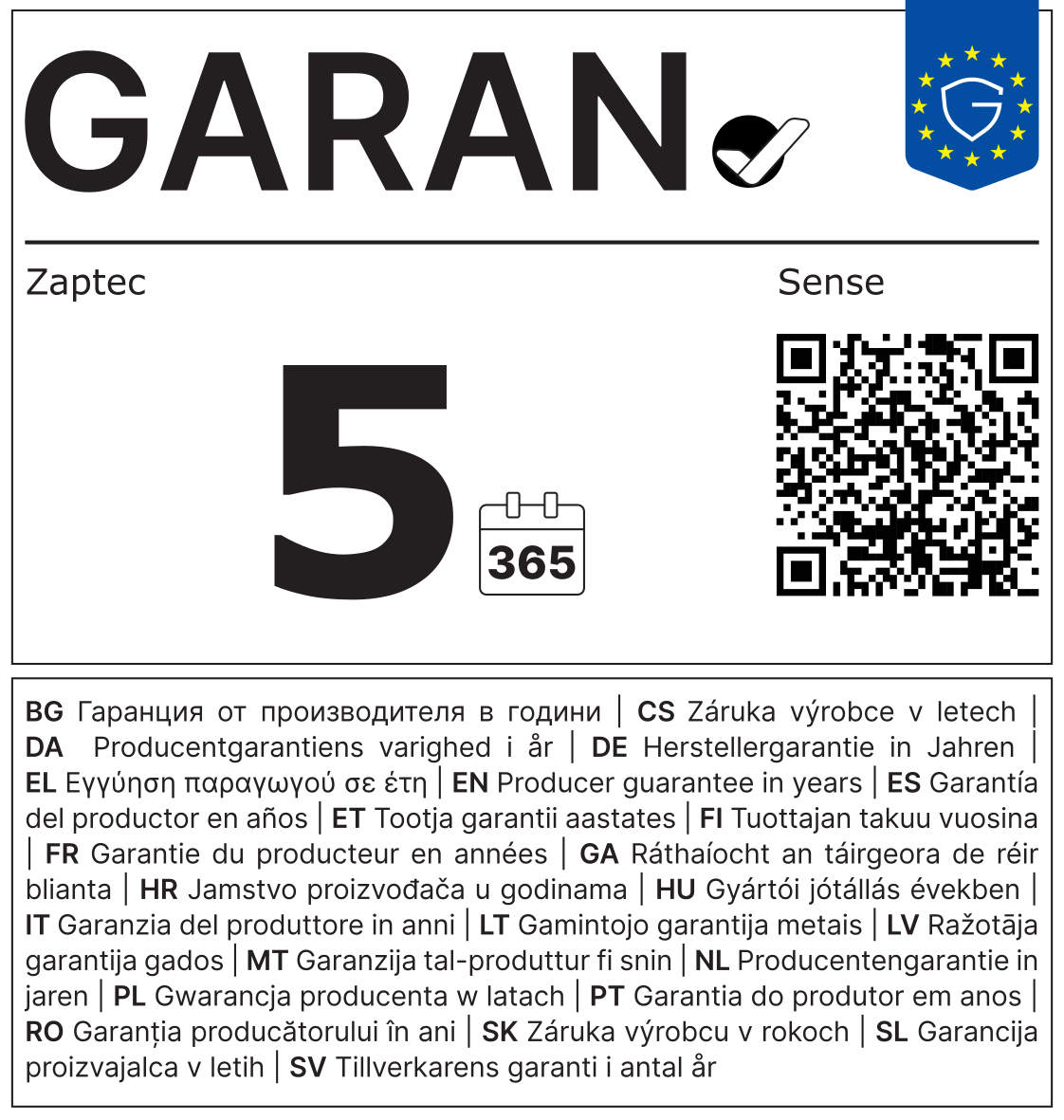 Zaptec Sense P1 (RJ12)