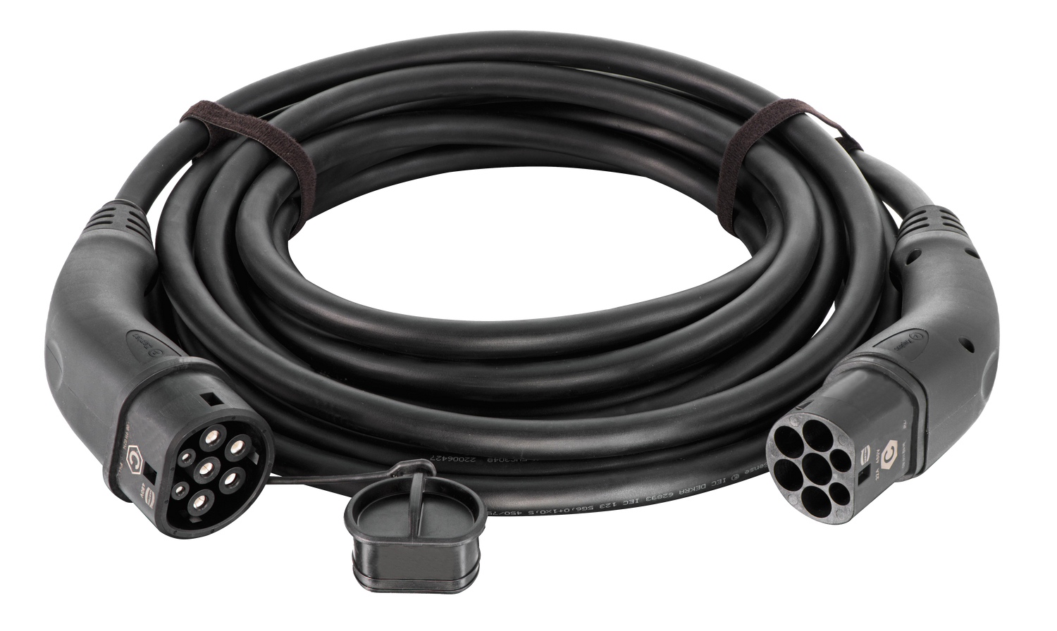 Zaptec Laddkabel 3 Fas - Typ 2 till Typ 2 (7,5 meter)